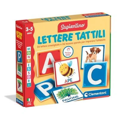 Afbeelding van Clementoni Montessori Tactiele letters