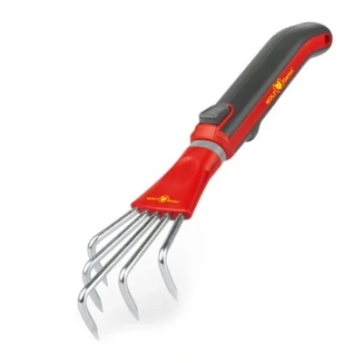 Afbeelding van Wolf Garten Klauwtje + Steeltje Tuinhandgereedschap Rood Geel