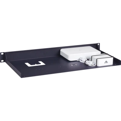 Afbeelding van Rackmount.IT RM UB T4, Montageset, Blauw, Metallic, 1U, UniFi Lite 8 PoE, 48,3 cm (19&quot;), 482 mm