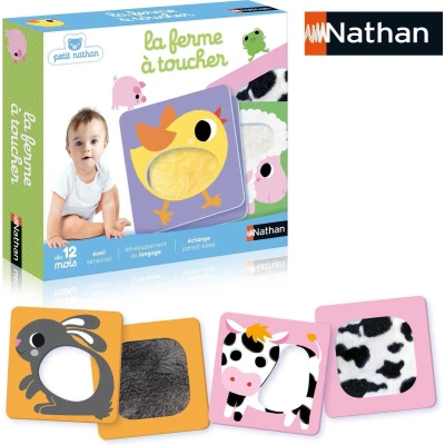 Afbeelding van Bordspel Nathan The Farm to Touch (FR)