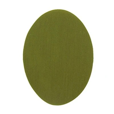 Afbeelding van 6 kniebeschermers voor kinderen, kaki, om op te strijken, elleboogbeschermers, ter bescherming van je kleding en reparatie broeken, jassen, truien, overhemden, 10,5 x 8 cm, Ref 56 kaki