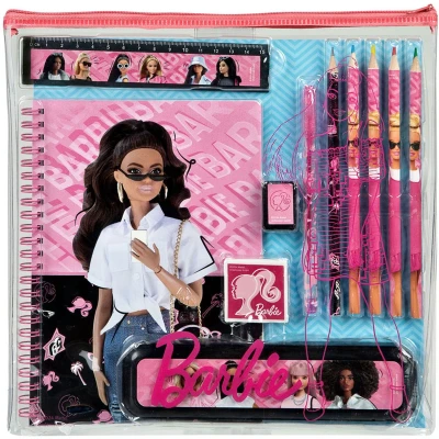 Afbeelding van Notitie en Schrijfset Barbie