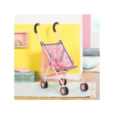Afbeelding van BABY born wandelwagen met tas Poppenwagen