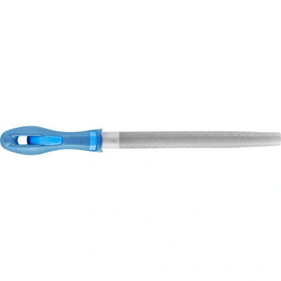 Afbeelding van PFERD 11235208 Werkplaatsvijl halfrond spits kap 3 incl. ergonomisch vijlheft Lengte 200 mm 1 stuk(s)