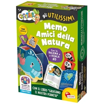 Afbeelding van Lisciani Games Wortel de zeer nuttige memo&#039;s vrienden van natuur