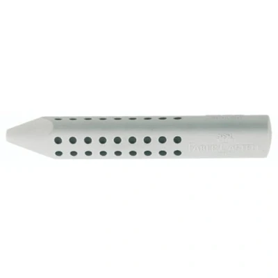 Image de Faber Castell Gomme en plastique &quot;GRIP 2001&quot; , gris (L)95 x (P)85 (H)105 mm, triangulaire, sans PVC 187100