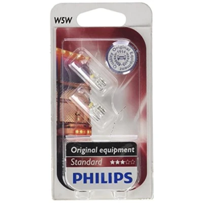 Afbeelding van PHILIPS 13961B2 Autolampen 24 5 W5W, Glassokkellamp MERCEDES BENZ: Vario Minibus, ATEGO 2, MAN: TGX, TGS, VOLVO: FE
