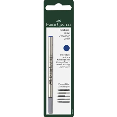 Afbeelding van Faber Castell Vulling voor fijne pen, blauw