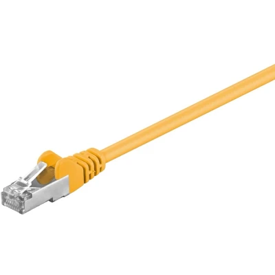 Afbeelding van CAT5e FTP patchkabel / internetkabel 1 meter geel netwerkkabel