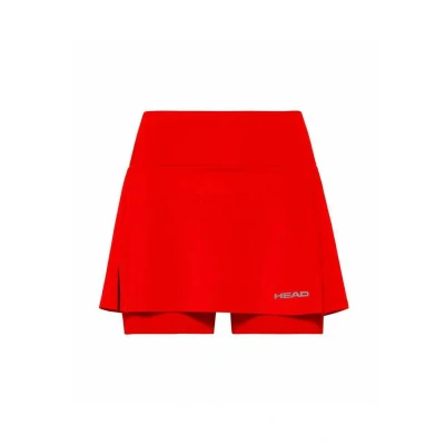 Afbeelding van Head Club Tech Skort Sportrok rood Vrouwen