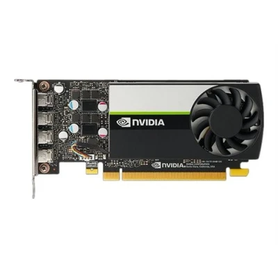 Image de NVIDIA T1000 Carte graphique 4 Go GDDR6 PCIe 3.0 x16 profil bas x Mini DisplayPort
