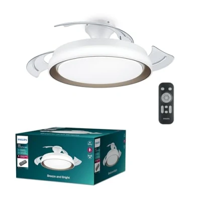 Afbeelding van Philips Bliss Plafondventilator 28 W, 35 W (Ø x h) 510 mm 418 Goud