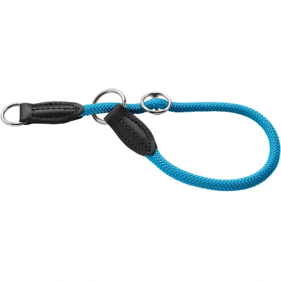 Afbeelding van Hunter Sliphalsband Freestyle Rond Petrol Hondenhalsband 60 cm