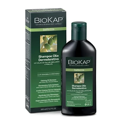 Afbeelding van BIOKAP Dermolenitieve Olie Shampoo Voor Gevoelige en Prikkelbare Huid, 200 ml