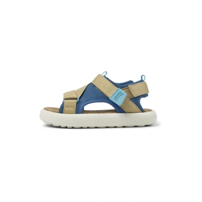 Afbeelding van Camper Flota Outdoorsandalen voor kinderen, Maat: 34, Blau beige Textiel