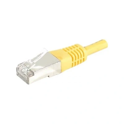 Image de DEXLAN Cordon patch RJ45 SSTP CAT 6a jaune 1 m