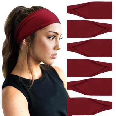 Afbeelding van DRESHOW Haarband voor dames, yoga, hardlopen, sport, training, schattige haarbanden, accessoire