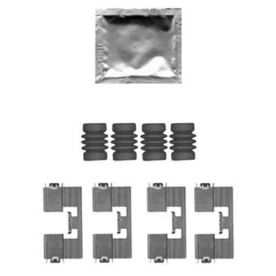 Afbeelding van HELLA 8DZ 355 205 171 Accessoireset, schijfremblok OPEL: Astra J GTC, Hatchback, Sports Tourer, CHEVROLET: Orlando, Trax