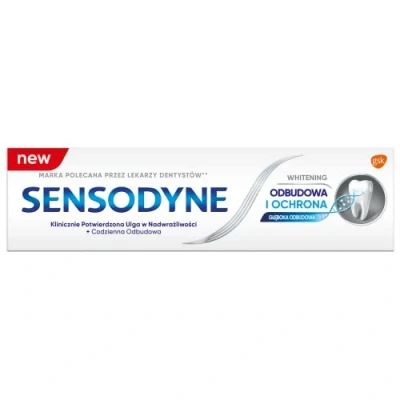 Afbeelding van Sensodyne, Tandverzorgingsproducten, Herstel en bescherming van tandpasta voor whitening 75Ml (75 ml)