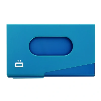 Afbeelding van Ögon One Touch Business Card Holder Blue