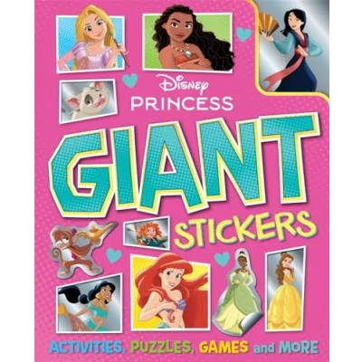 Afbeelding van Activities, puzzles, games and more Disney Princess: Giant Stickers