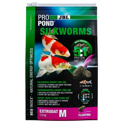 Afbeelding van Jbl Propond Silkworms Vijvervoer 1 kg M