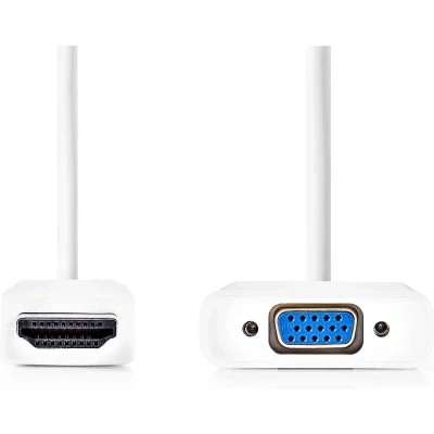 Afbeelding van HDMI naar VGA adapter Nedis 0.2 meter (Jack 3.5 mm, Full HD)