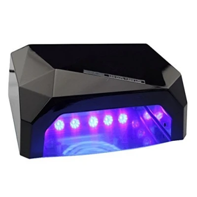 Afbeelding van IBP LED/CCFL 36W 30 60 90 Sensor Black Zwart Nagel lamp