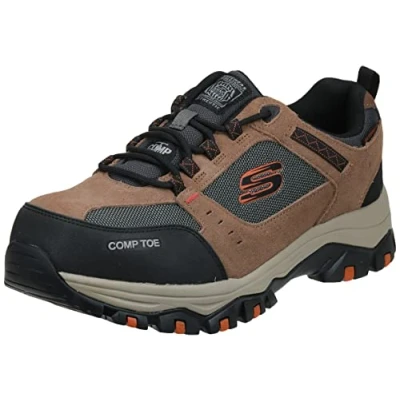 Afbeelding van Skechers Greetah Sneakers voor heren, Zwart Bruin, 43 EU