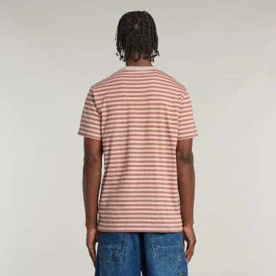 Afbeelding van GStar Tshirt Nifous Rood/dessin L