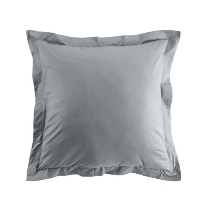 Image de douceur d&#039;intérieur, Taie d&#039;Oreiller (63 x 63 cm) Biolina Gris, 100% Coton Bio