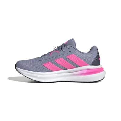 Image de adidas Femme Galaxy 7 Running Shoes, Silver Violet/Lucid Pink/Shadow Navy, 42 2/3 EU