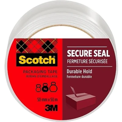Afbeelding van Scotch verpakkingsplakband Heavy, ft 50 mm x m, transparant, per stuk plakband