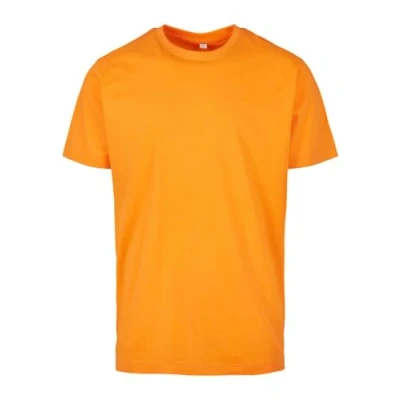 Image de Build Your Brand T shirt à col rond pour homme, paradise orange, XL, Orange (Paradise Orange), XL