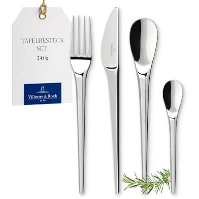Afbeelding van Villeroy &amp; Boch Bestekset NewMoon 24 Delig