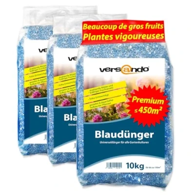 Afbeelding van versando 30 kg blauwe mest voor ca. 450 m². Universele meststof alle tuingewassen het hele jaar door NPK