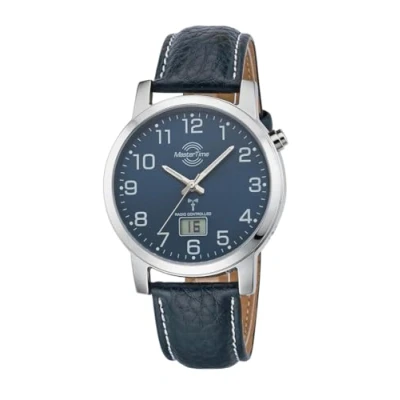 Afbeelding van Master Time MTGA 10493 32L Herenhorloge, analoog, digitaal, kwarts, met leren band, armband, armband