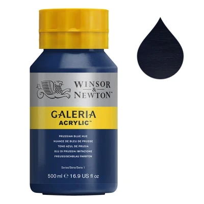 Image de Winsor &amp; Newton Galeria peinture acrylique (500 ml) 541 nuance de bleu Prusse