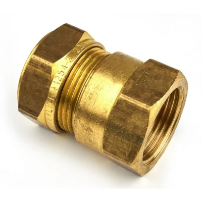 Afbeelding van Kuterlite knelkoppeling 3/4&quot; binnendraad x Ø22 schroefbus. Artikelnr: 089313.4