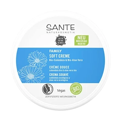 Afbeelding van Sante Naturkosmetik Family Soft Cream Bio Calendula &amp; Aloë Vera