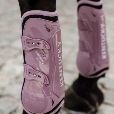 Afbeelding van Kentucky Peesbeschermers Bamboo Elastic Oud Roze XS