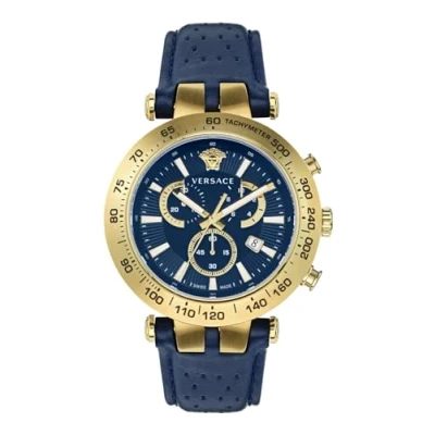 Afbeelding van Versace VEJB00322 horloge mannen Roestvrij Staal goud