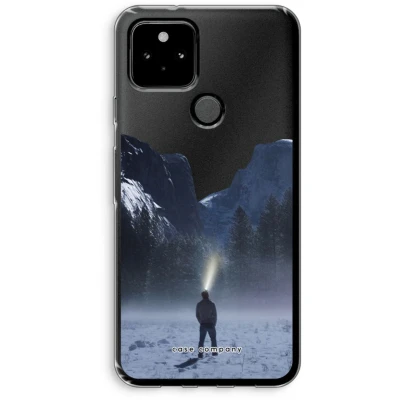 Afbeelding van Case Company® hoesje geschikt voor Google Pixel 5 Wanderlust Soft Cover Telefoonhoesje Bescherming aan alle Kanten en Schermrand