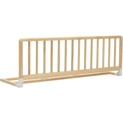 Afbeelding van Safety 1st Wooden Bed Rail 110 cm, 18 maanden 5 jaar, kantelbaar kinderbedhek, zelfvergrendeling, kinderbed, FSC® gecertificeerd hout, gemakkelijk op te vouwen en bergen, natuurlijk hout