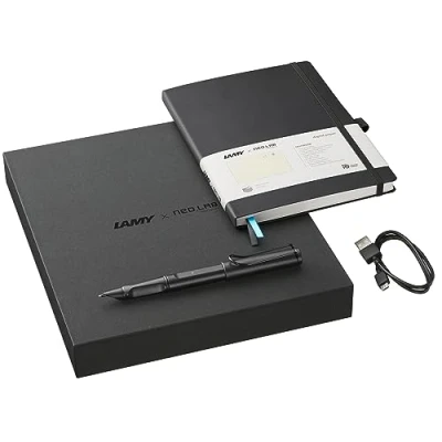 Afbeelding van LAMY Safari Al Black Ncode + Digital Paper Notebook
