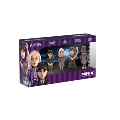 Image de MINIX TV SERIES WEDNESDAY PACK OF 4
