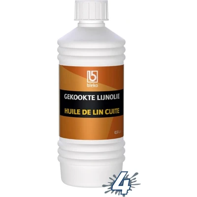 Afbeelding van Gekookte lijnolie 0.5L