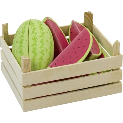 Afbeelding van Goki houten fruitkist watermeloenen