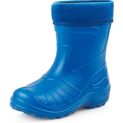 Afbeelding van Ladeheid LA KL 050 Kinder Regenlaarzen Rubber met Binnenschoen EVA Wasbare Blauw 30