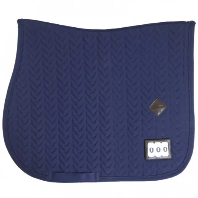Afbeelding van Kentucky Zadeldekje Fishbone Competition Springen Navy Full
